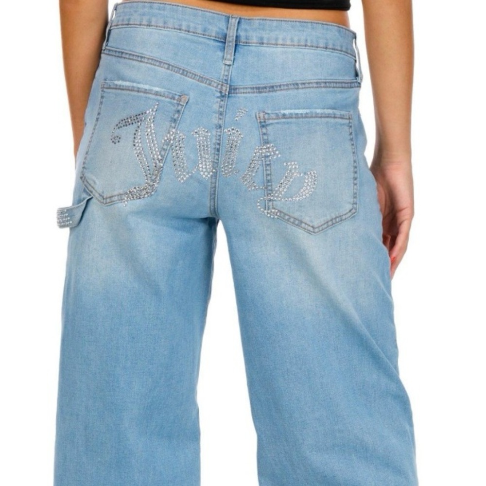 Juicy Couture Light Blue Flare Jeans